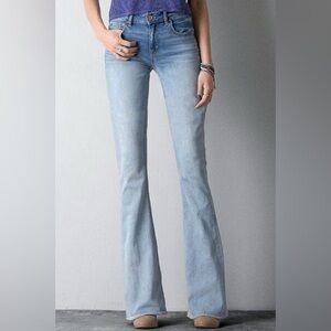 American eagle y2k low rise flare jean